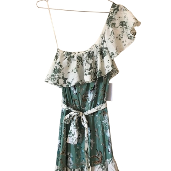 MISA Faena Floral-print Ruffle-trimmed Maxi Dress - Picture 3 of 8